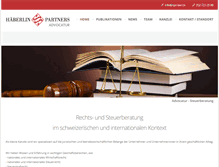 Tablet Screenshot of hps-law.ch